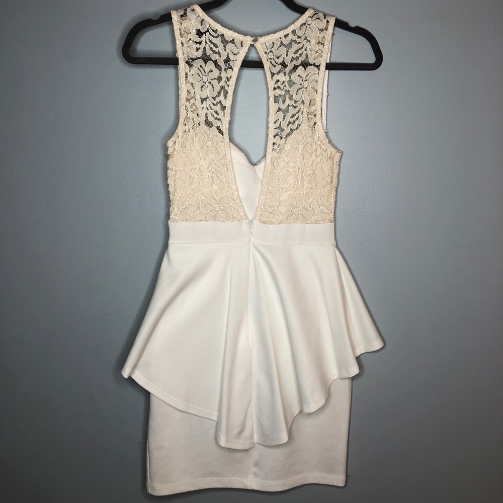 Windsor White Mini Dress - Picture 3 of 7